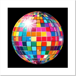 Disco Ball Posters and Art